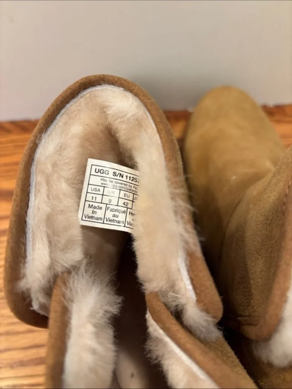 UGG Cory II Boots – Chestnut – Size 11